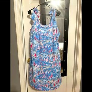 Lilly Pulitzer, Rivers Dress, Boatylicious, XL, NWT